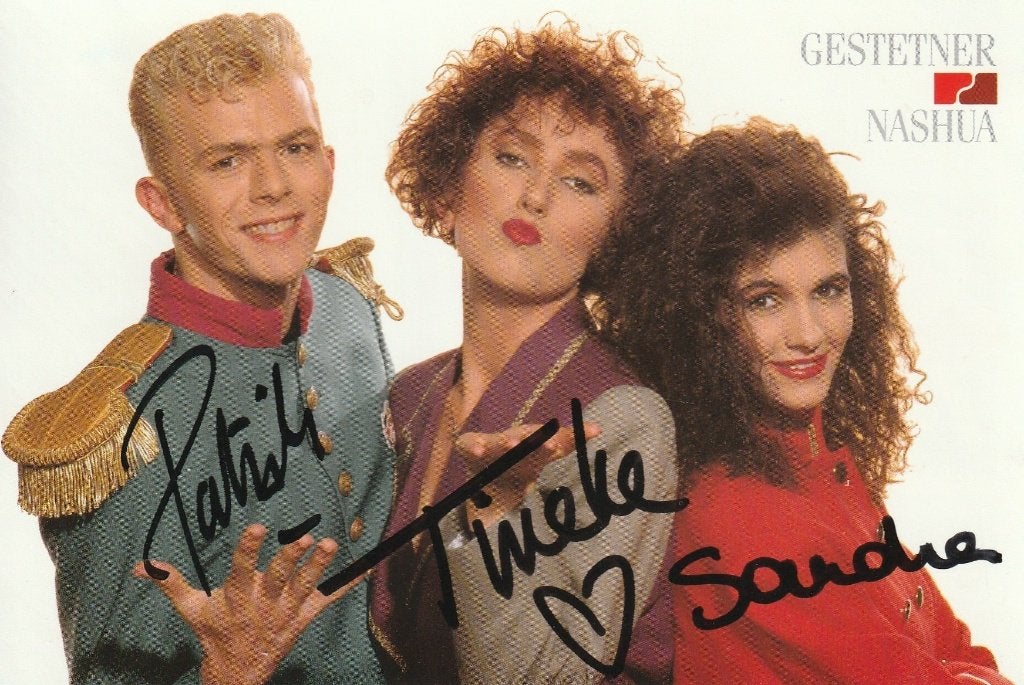 Plaza - foto met (alle) handtekeningen - 1991, Verzamelen, Ophalen of Verzenden, Zo goed als nieuw, Foto of Kaart, Gesigneerd