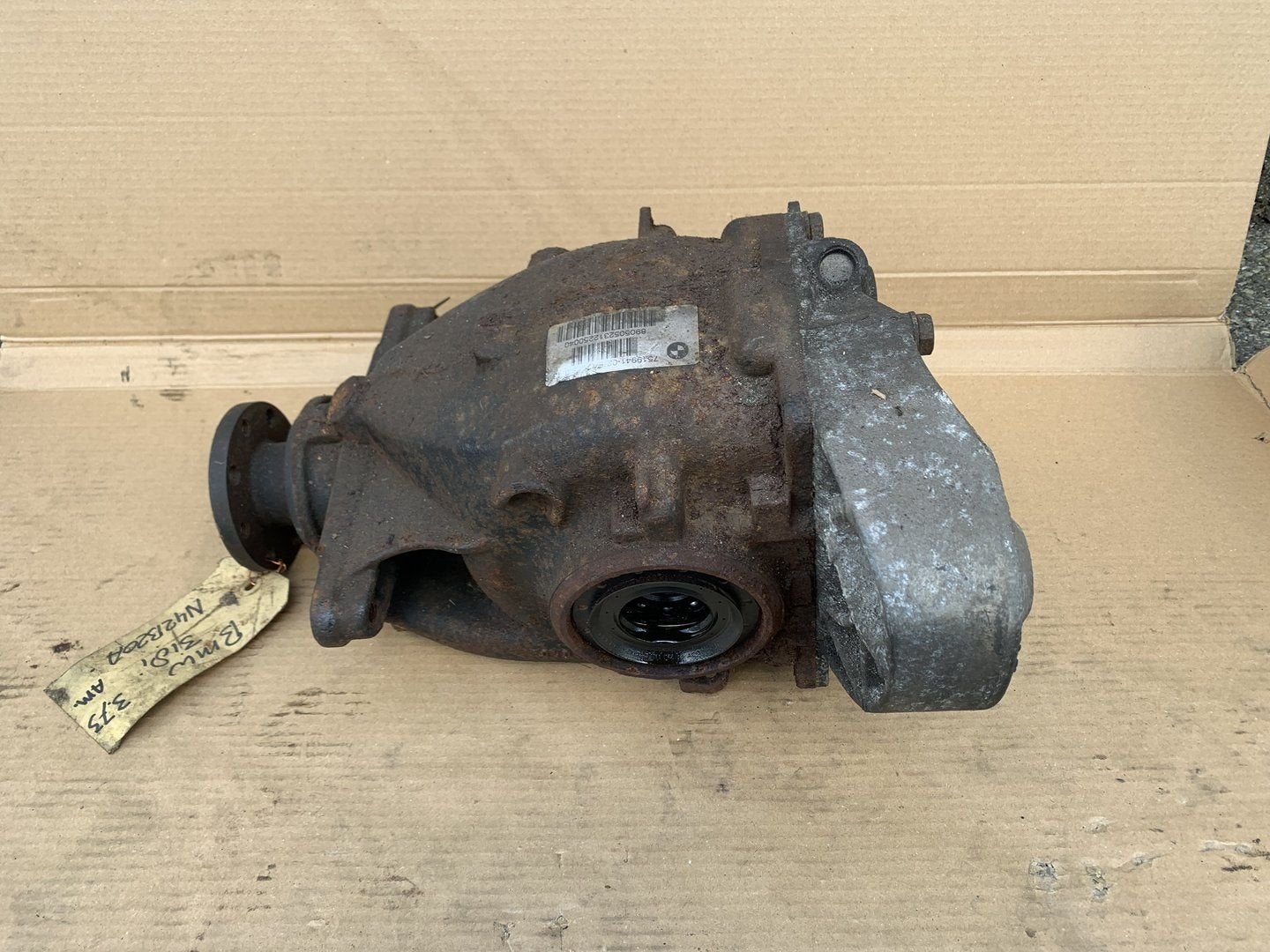differentieel BMW 3 serie 2005 tot 2012 325 7519941-02 3:73, -, Utilisé, -, Enlèvement ou Envoi