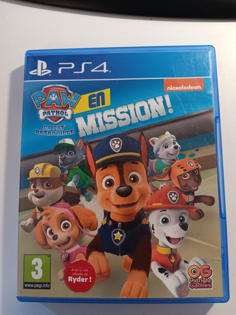 jeu ps4 pat patrouille en mission, Consoles de jeu & Jeux vidéo, Enlèvement, Utilisé