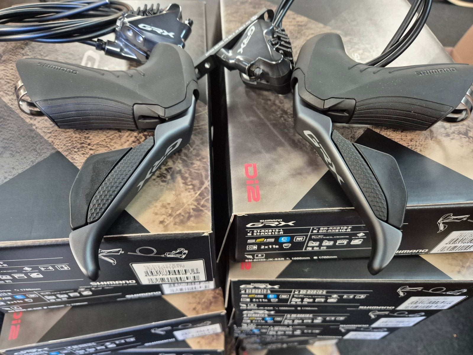 Grx di2 shifters 2x11 speed, Enlèvement