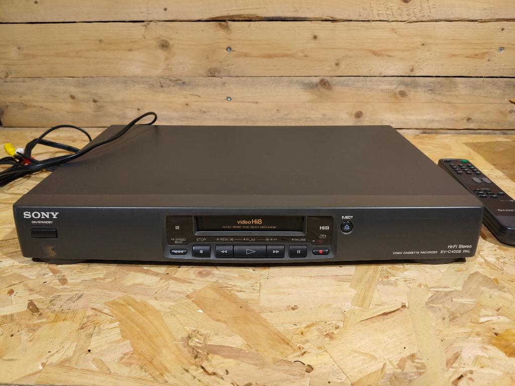 SONY EV-C400E – VIDEO Hi8 – Comme NEUF., Audio, Tv en Foto, Videospelers, Zo goed als nieuw, Videoband, Ophalen