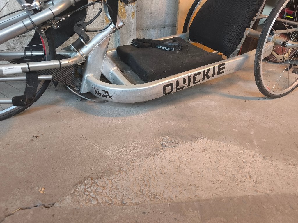Handbike Quickie Shark, Diversen, Ophalen, Gebruikt, Duwrolstoel