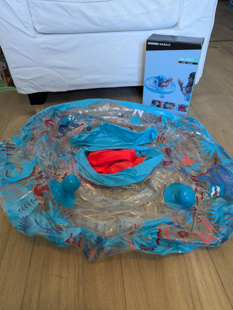 Opblaasbare zwemband voor baby's 7-15 kg, Ophalen, Zo goed als nieuw