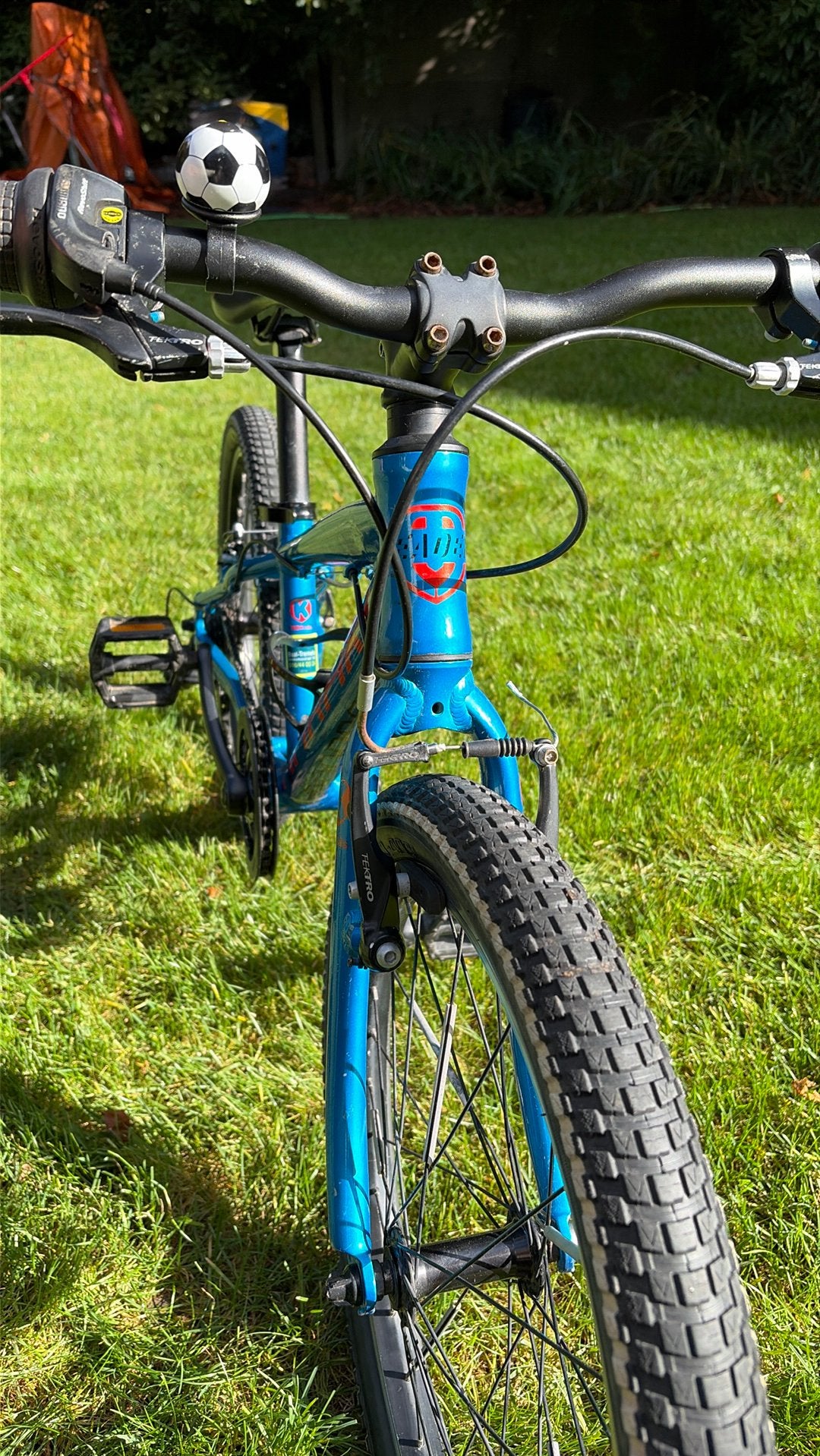 Mtb-bmx 20’ Mondraker, Ophalen, Gebruikt, Velgrem, Aluminium