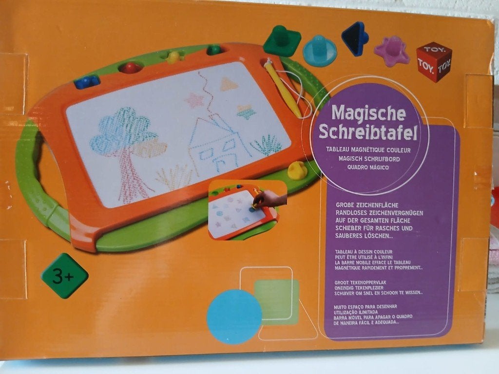 Magische schrijftafel, Enlèvement, Utilisé