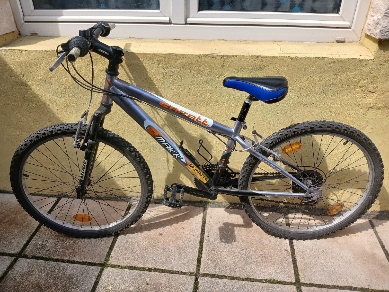 Set van 2 24p BMX- en MTB-fietsen, Ophalen, Gebruikt, Velgrem, 20 tot 24 inch