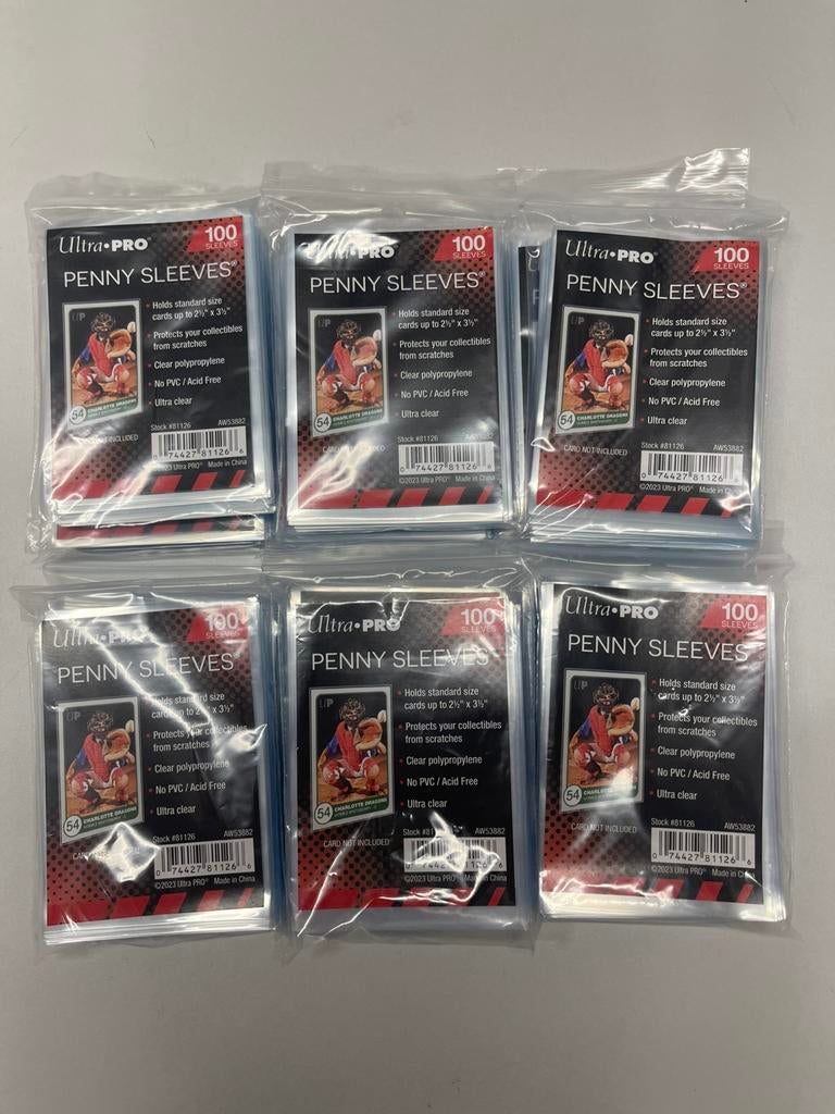 Pokemon penny sleeves ultra-pro, Ophalen, Nieuw, Sleeves of Kaarthoesjes, Foil