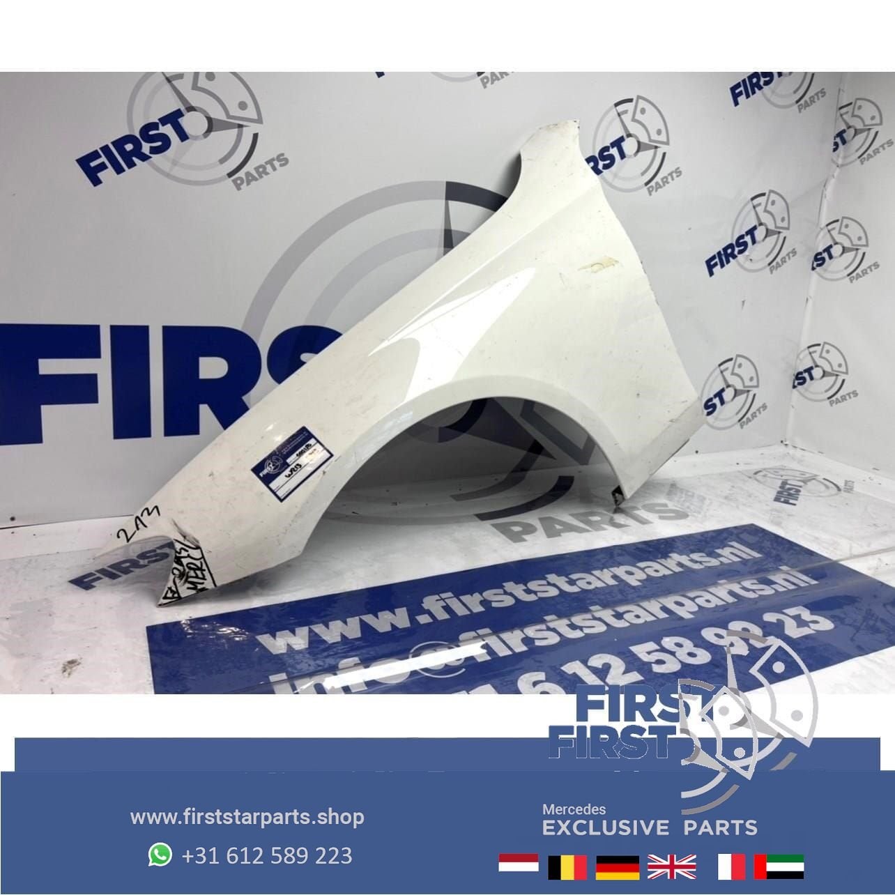 W213 ZIJSCHERM LINKS VOORSCHERM Mercedes E Klasse LINKER SCH, Garde-boue, Utilisé, -, Gauche
