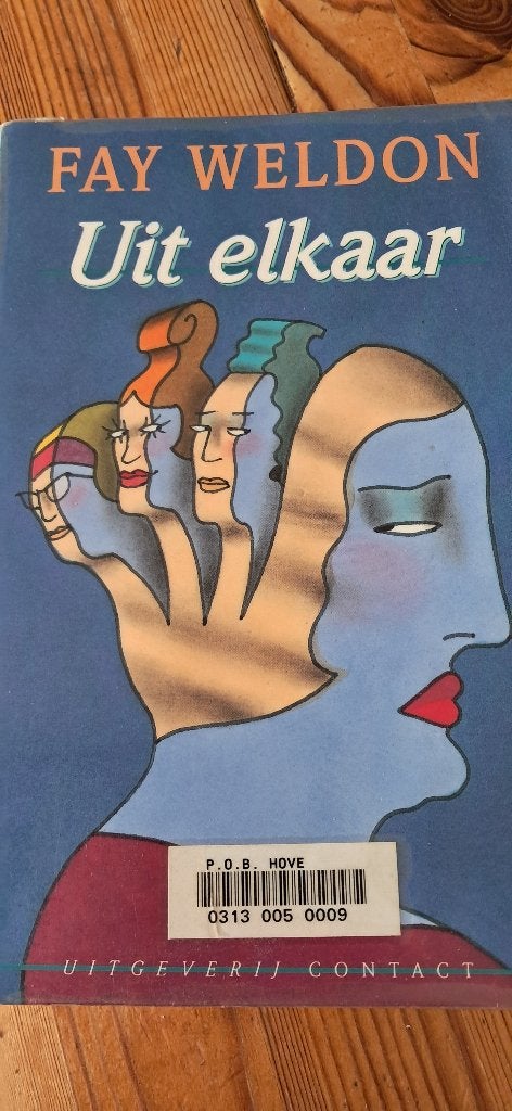 Boek roman ' Uit elkaar ', Europa overig, Fay Weldon, Ophalen, Gelezen