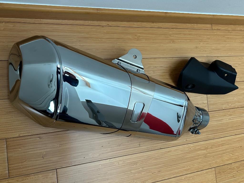 Echappement BMW R1250RS inox d'origine NEUF, Enlèvement, Neuf