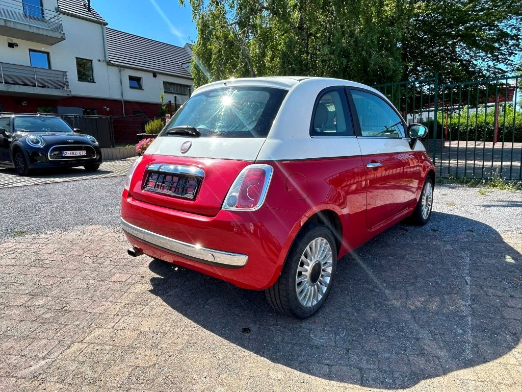 Fiat 500, Autos, Fiat, Rouge, Euro 5, 63 kW, Entreprise