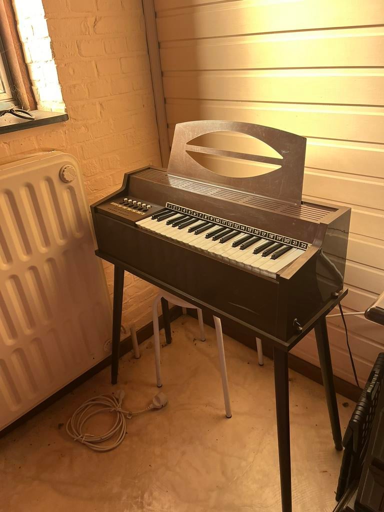 1960s Magnus electric chord organ, Muziek en Instrumenten, Ophalen, Gebruikt, Orgel