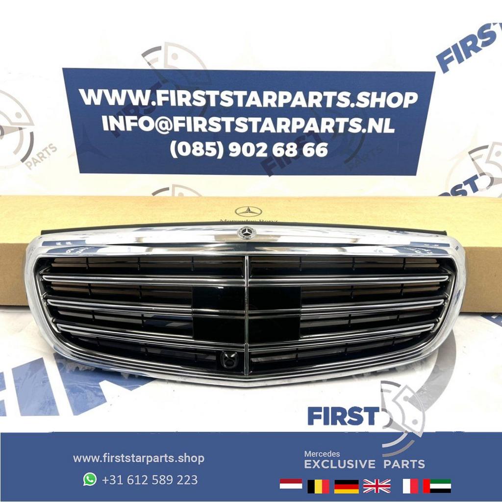 A2138809102 W213 distronic BUMPER GRIL Origineel Mercedes E, Utilisé, -, -, Enlèvement ou Envoi