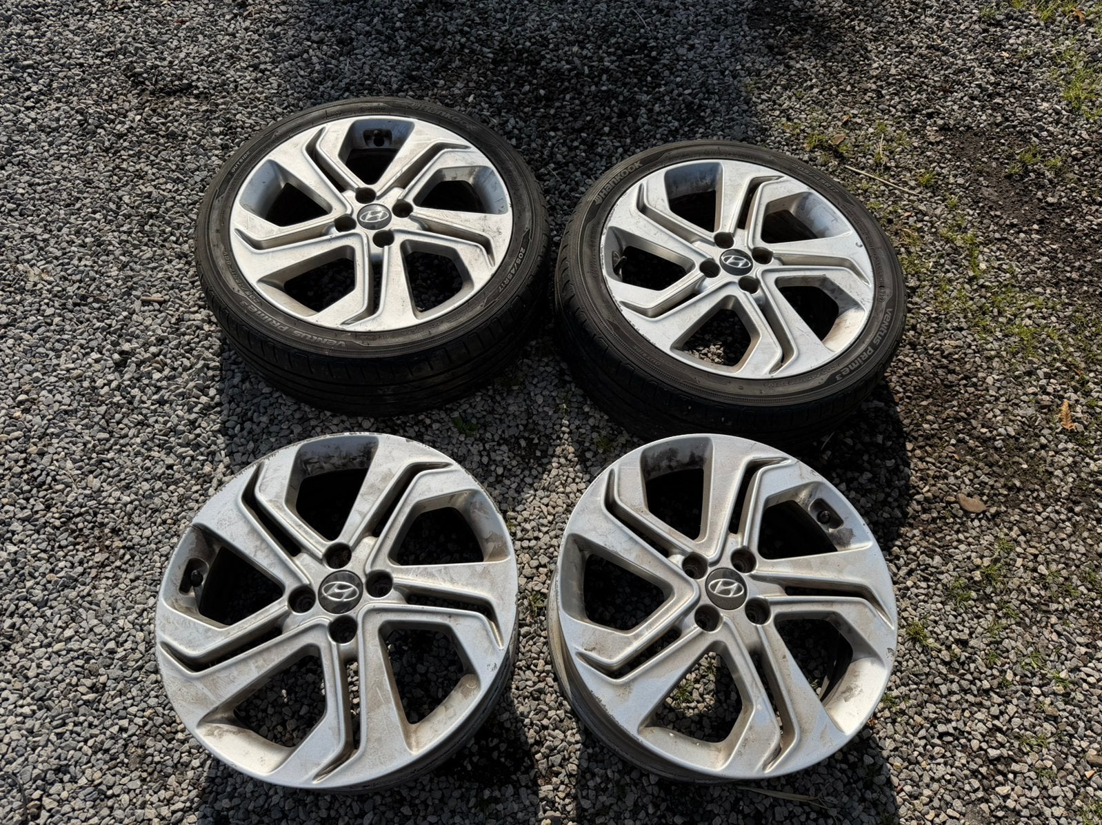 4 jantes alu Hyundai i20 II Sport d’origine – 17 pouces, Autos : Pièces & Accessoires, Enlèvement, 17 pouces, Jante(s)