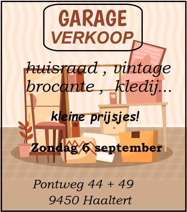 Garageverkoop, Divers, Lots de brocante, Enlèvement, Utilisé