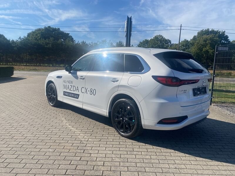 Mazda CX-80 e-SKYACTIV PHEV i-ACTIV AWD 8AT Homura P, Autos, Cuir, Ordinateur de bord, Achat, 7 places