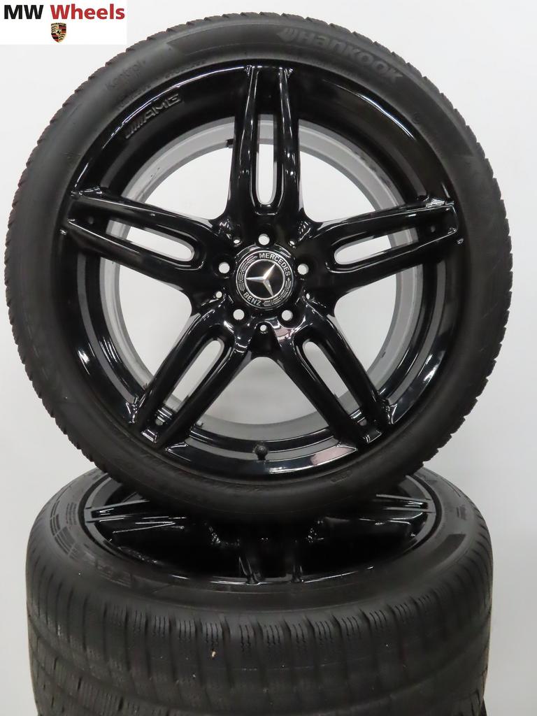 Mercedes  E klasse W213 C238 AMG 19 inch velgen winterbanden, Auto-onderdelen, 19 inch, -, -, Banden en Velgen