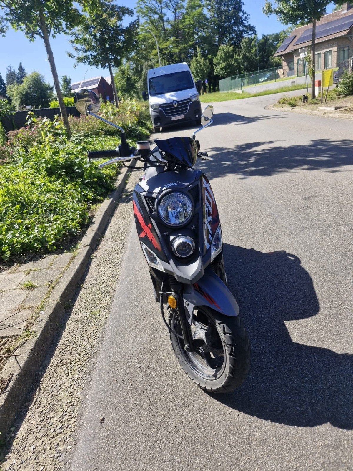 Scooter sym crox, Ophalen, Klasse A (25 km/u), Benzine