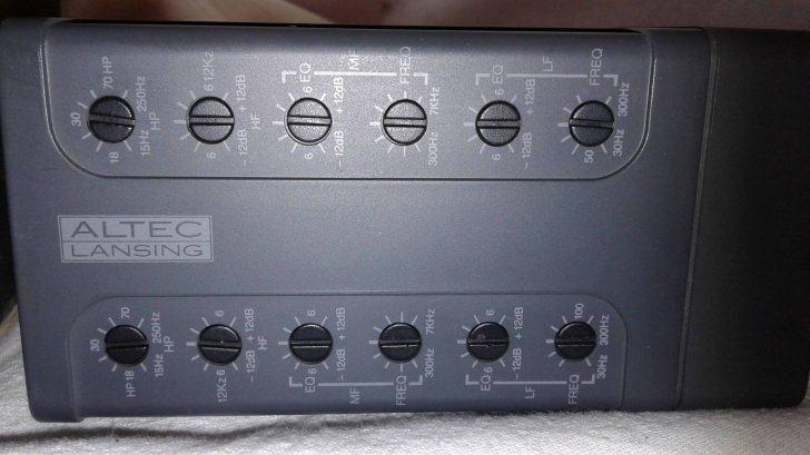 Filtre 2voies old school Altec Lansing, Enlèvement, Neuf