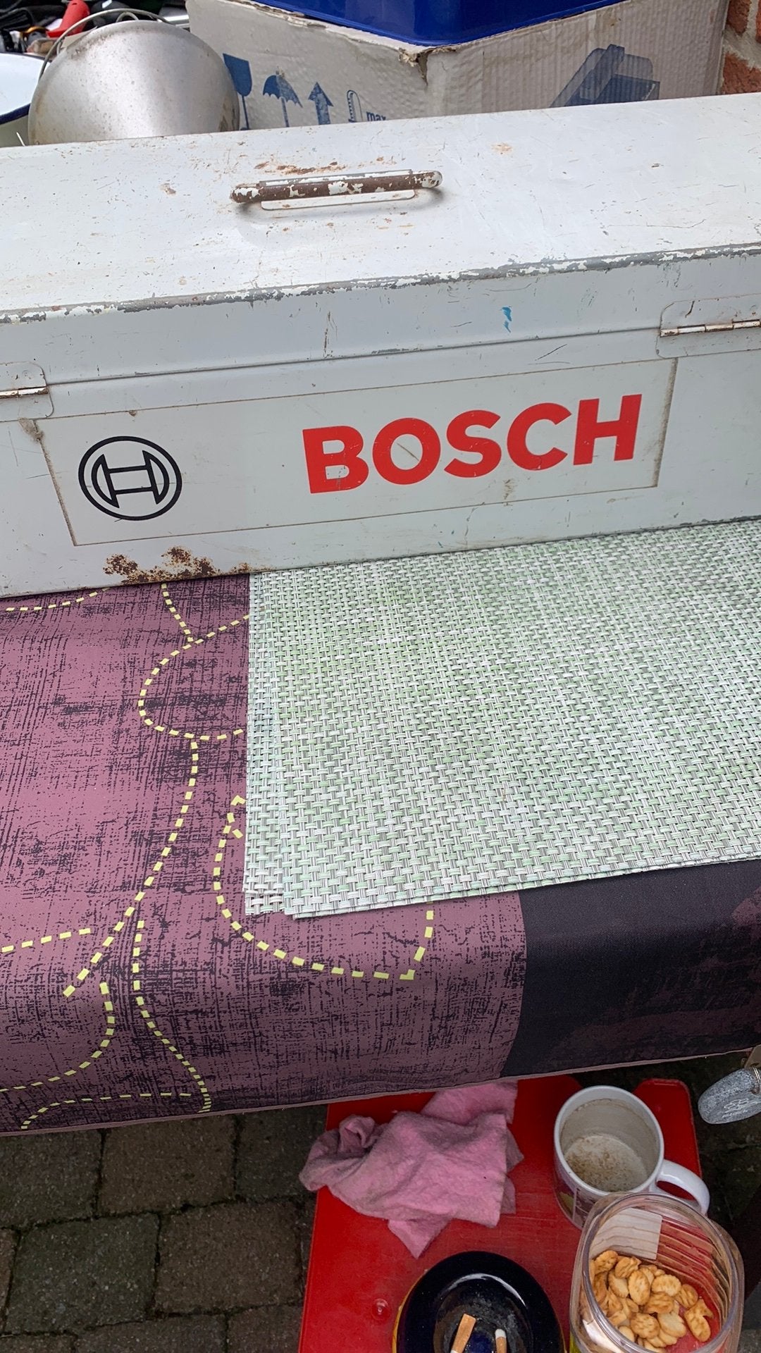 Slijpschijf, Doe-het-zelf en Bouw, Ophalen, Gebruikt, 1000 watt of meer, Haakse handslijpmachine