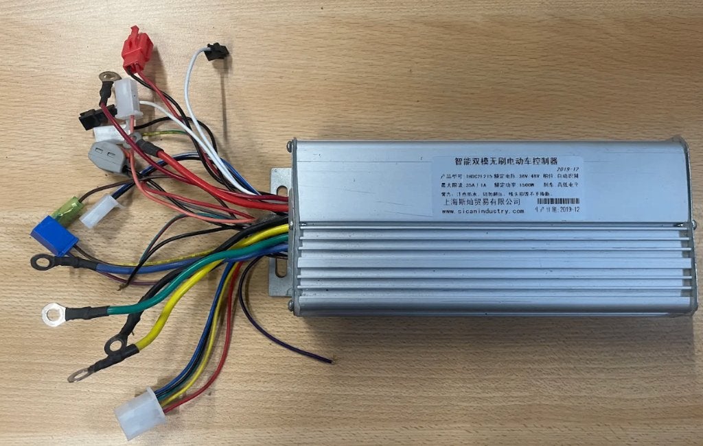 Motor speed controller, Ophalen, Gebruikt
