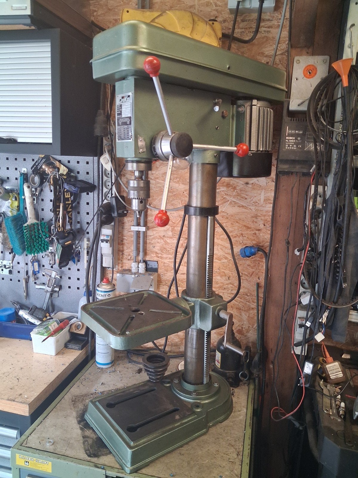 Kolomboormachine, Doe-het-zelf en Bouw, Gereedschap | Boormachines, Ophalen, Kolomboormachine