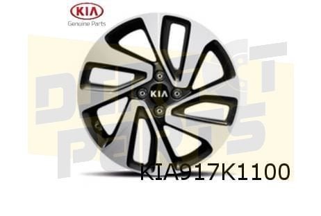 Kia Rio IV velg alu. 6.5J x 17" type B Origineel! 529101W850, Autos : Pièces & Accessoires, Pneus & Jantes, Neuf, -, Véhicule de tourisme
