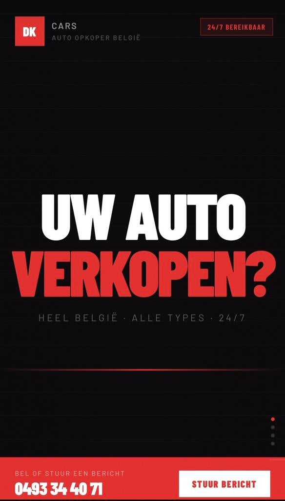 Ik Koop uw Auto Meteen!!!Opkoper België, Contacts & Messages, Prédictions & Messages divers