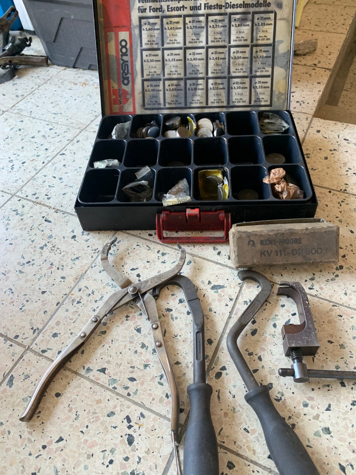 Klepregelgereedschap  VW-Audi-Nissan-Ford, Enlèvement, Audi