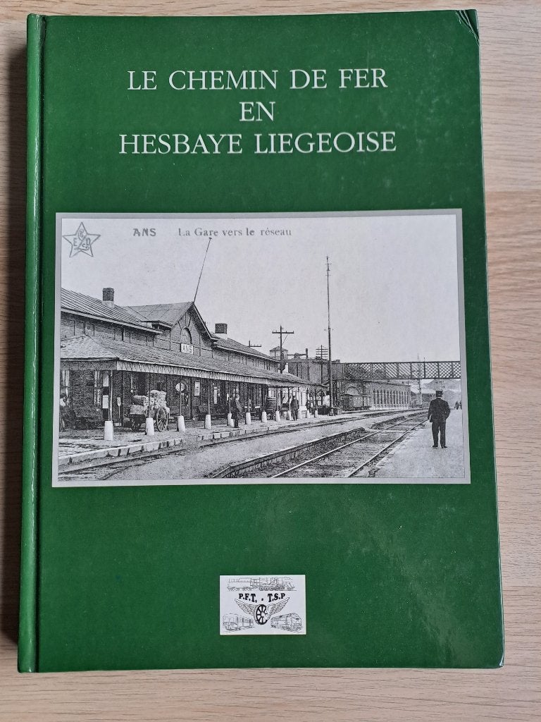 Le train en Hesbaye liégeoise, Collections, Trains & Trams, Enlèvement, Utilisé, Train, Livre ou Revue