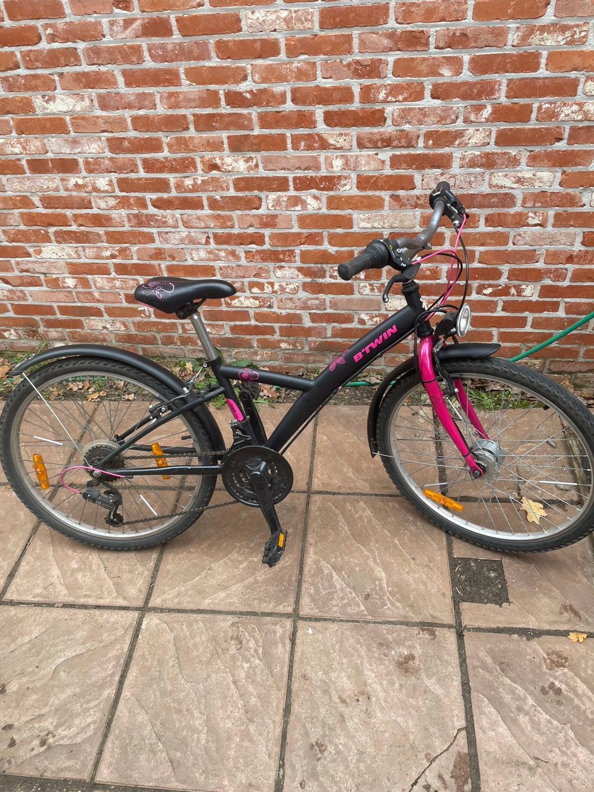 Fiets 24 inch Poply 540 Btwin, Vélos & Vélomoteurs, Vitesses, Enlèvement, Utilisé, Frein sur jante