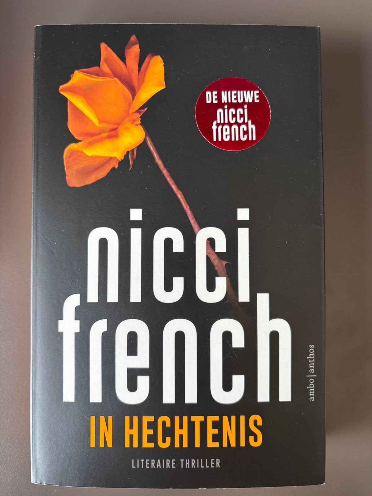 Nicci French - In hechtenis, Boeken, Ophalen of Verzenden, Zo goed als nieuw, Nicci French