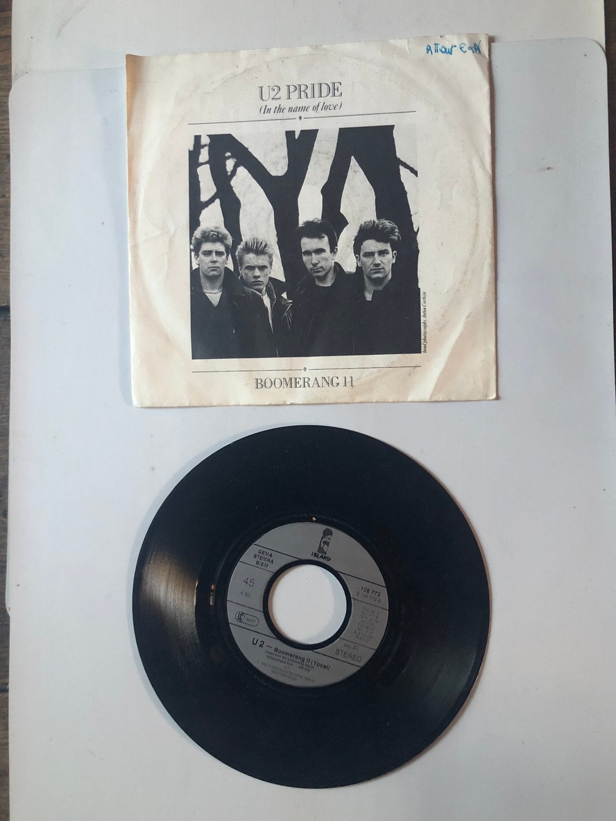U2: Pride ( 1984), Verzenden, Zo goed als nieuw