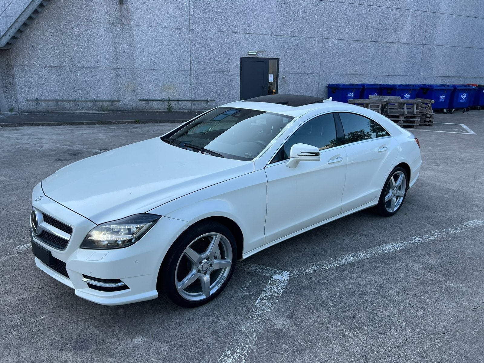 Mercedes CLS 550 , Automaat , 5.0 V8 , 82.000 KM , 2014, Auto's, Automaat, 4 zetels, Wit, Leder