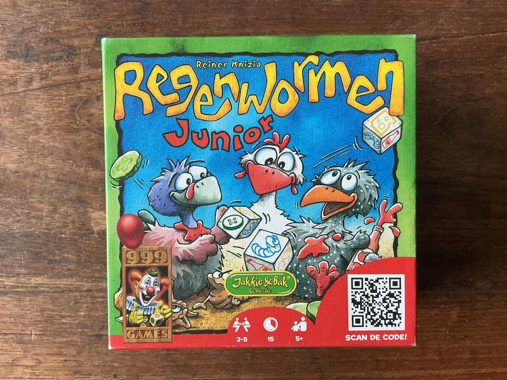Kaartspel Regenwormen Junior, Ophalen, Gebruikt
