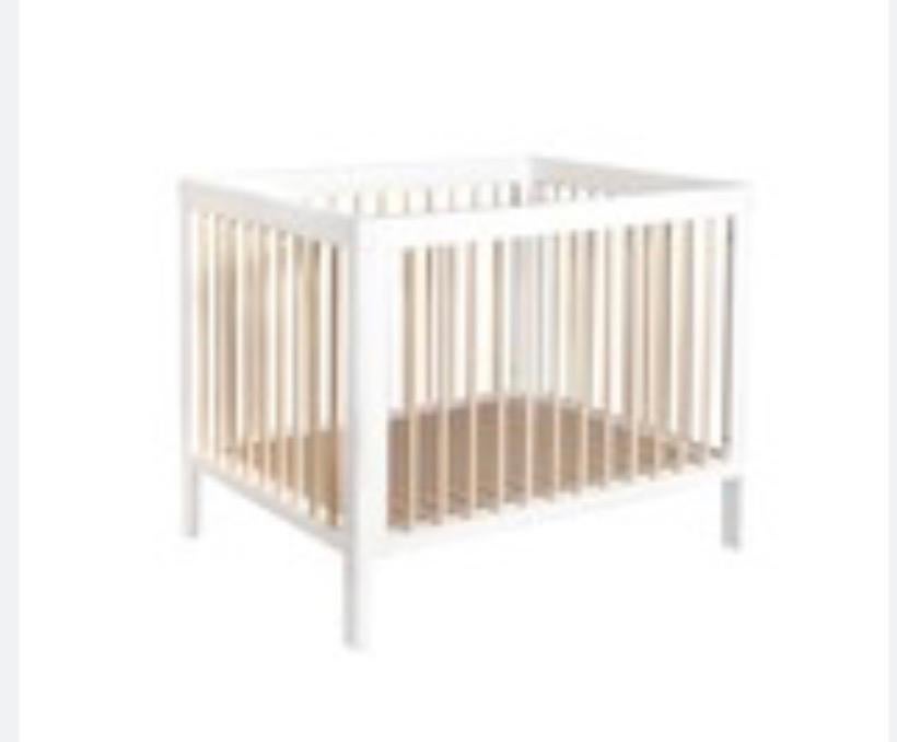 Babypark: Troll - Park Lukas white/natural, Kinderen en Baby's, Ophalen of Verzenden, Gebruikt