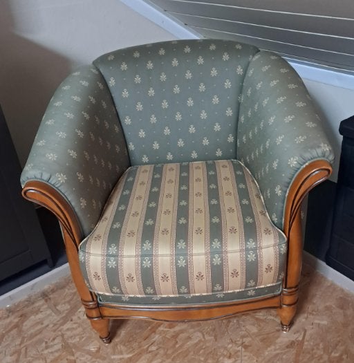 Fauteuil gondole de style Louis-Philippe, Maison & Meubles, Moins de 75 cm, Louis Philippe, Bois, Comme neuf