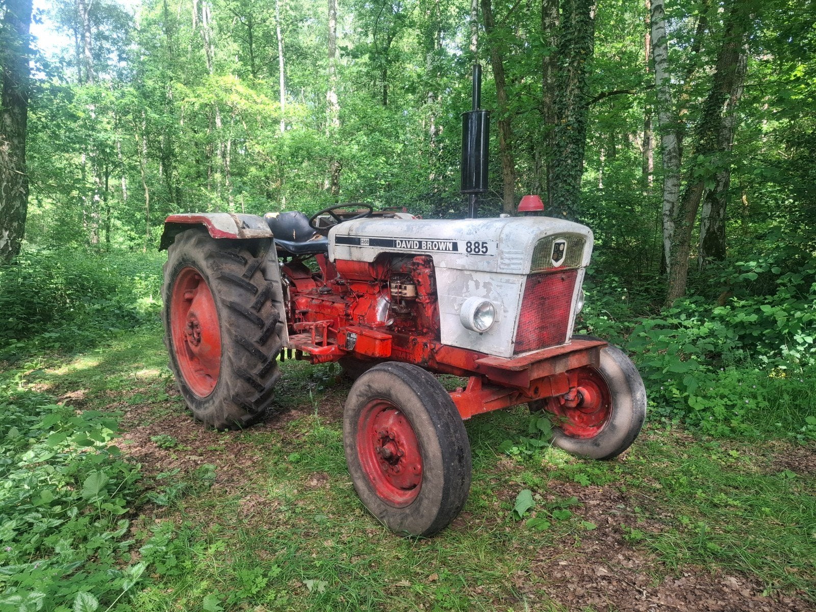 Tracteur David Brown 885 1978 48cv - avec papiers, Articles professionnels, Agriculture | Tracteurs, Enlèvement, Oldtimer/Ancêtre