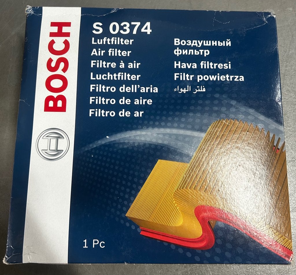 Nouveau filtre à air Bosch S0374, Enlèvement ou Envoi, Neuf