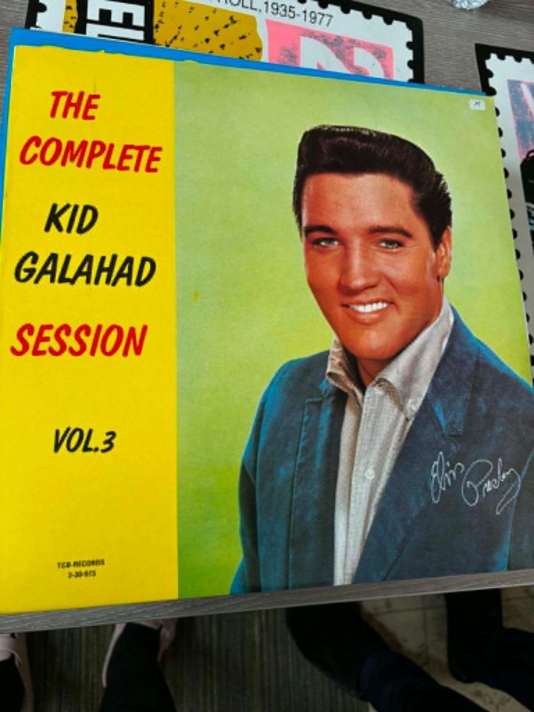 Elvis bootleg lp, The complete kid Galahad session, vol.3., Enlèvement ou Envoi, Rock 'n' roll, Comme neuf, LP