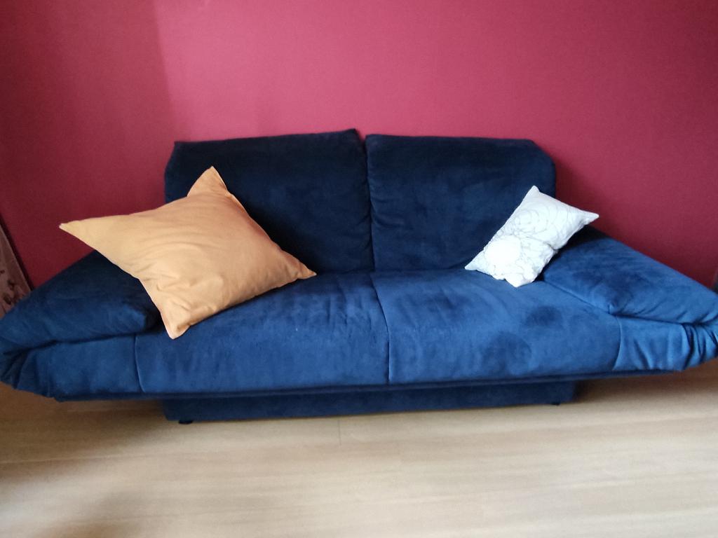 Rolf Benz alcantara zetel, Ophalen, 250 tot 300 cm, Gebruikt, 100 tot 125 cm