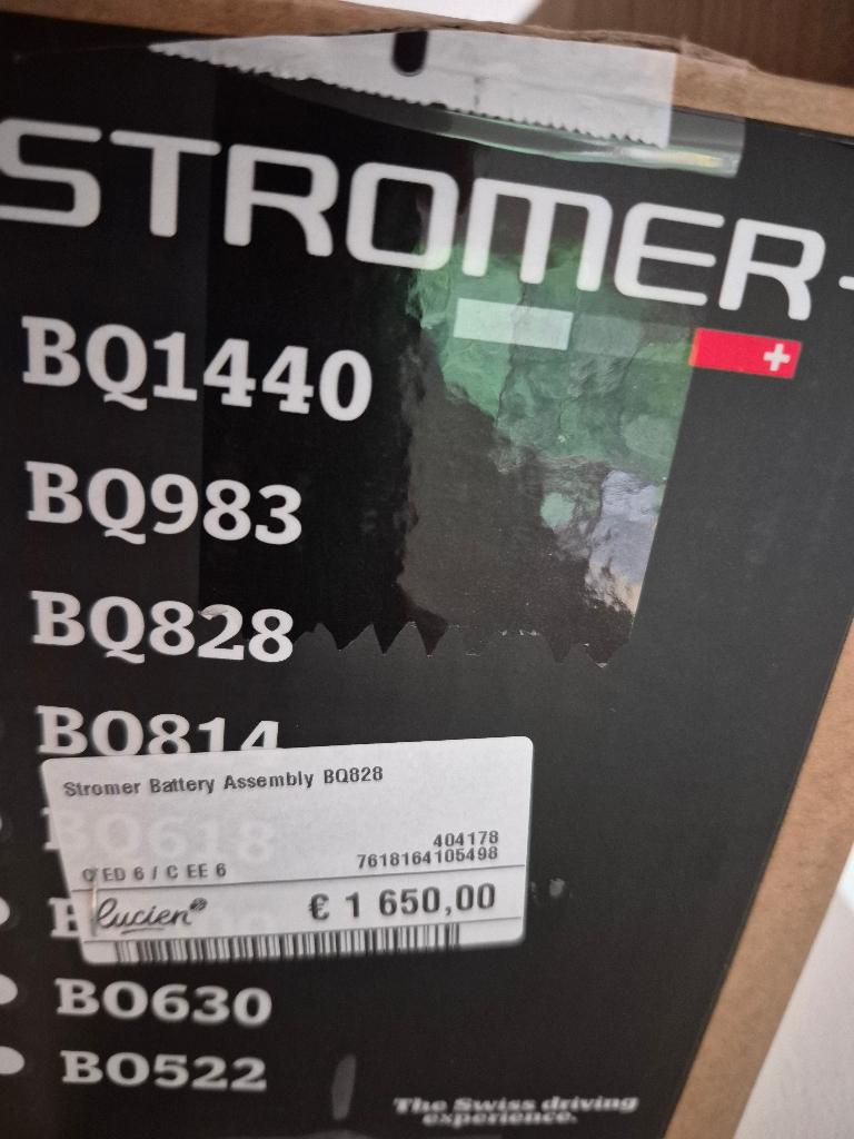 Batterij stromer bq 828, Ophalen, Nieuw, Stromer