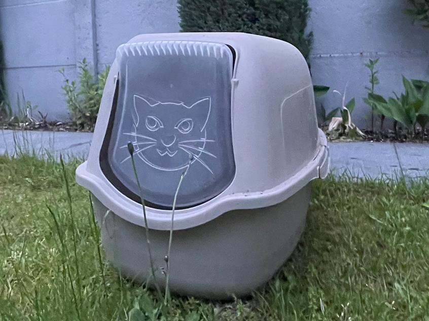 Kattenbak, Dieren en Toebehoren, Kattenbakken, Ophalen, Zo goed als nieuw