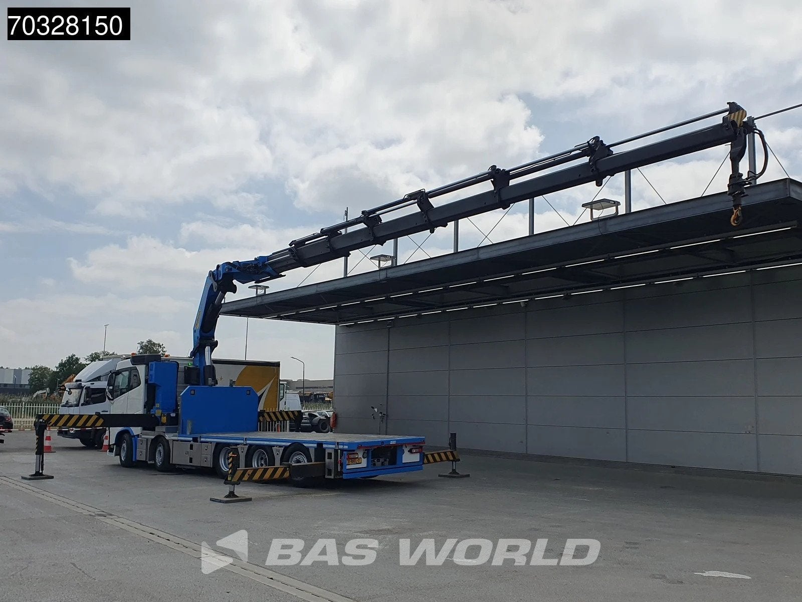 Volvo FH FH 500 10X4 Palfinger PK92002-SH Crane 7 extensions, Autos, Camions, Achat, Euro 6, Entreprise, 500 ch