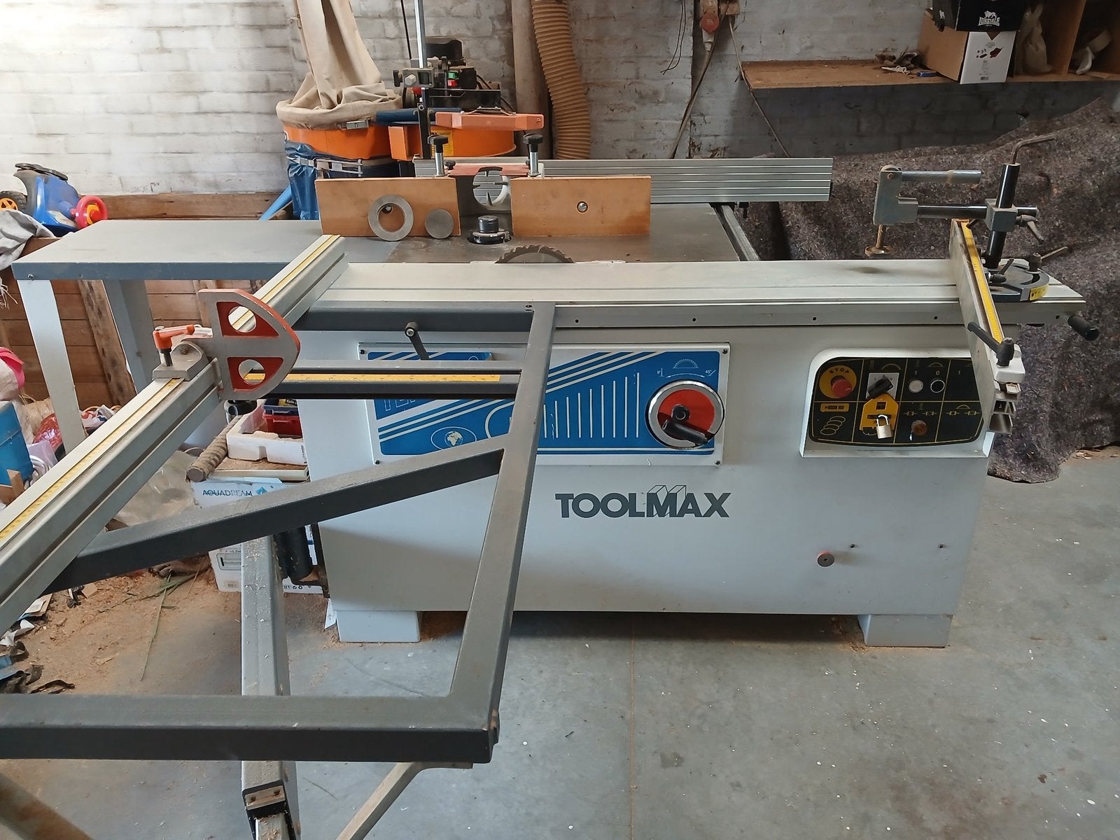 Machine à scier avec fraiseuse intégrée, Enlèvement, Comme neuf