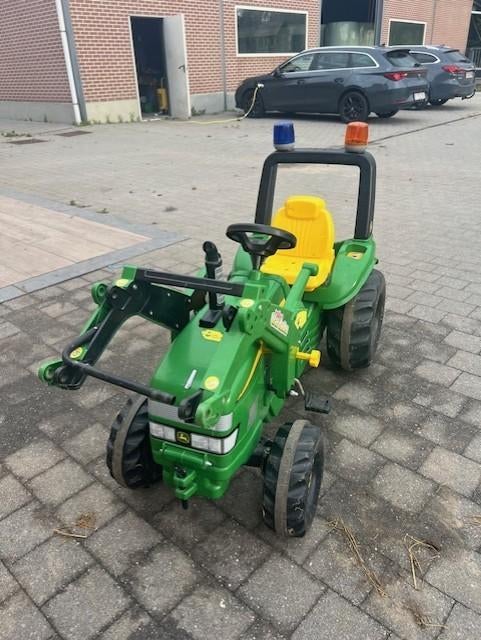 Traptractor John deere, Ophalen, Gebruikt