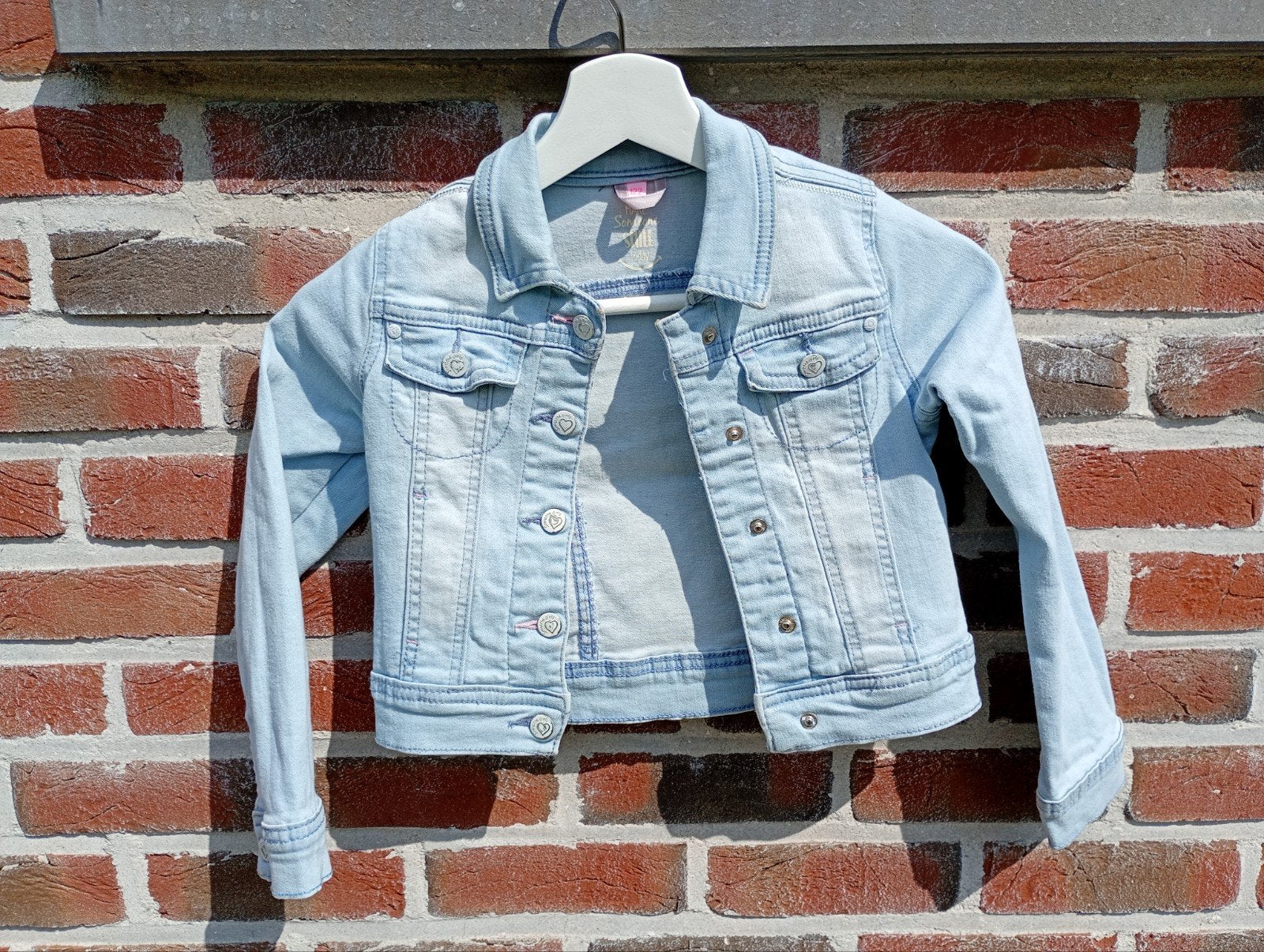 Jeansvest Someone maat 122, Ophalen of Verzenden