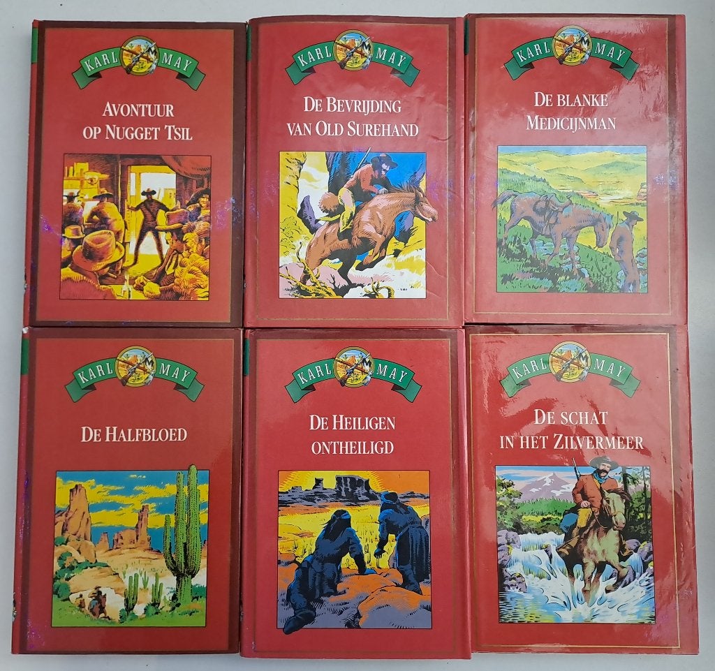 Boeken Karl May, Boeken, Ophalen of Verzenden, Gelezen