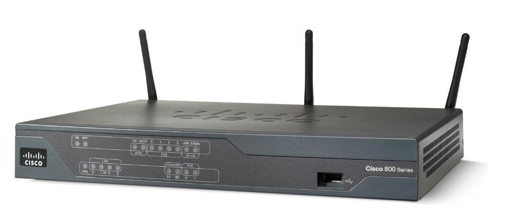 Cisco 881W WiFi-router Heel gooie staat, Computers en Software, Routers en Modems, Ophalen, Gebruikt, Router, Cisco