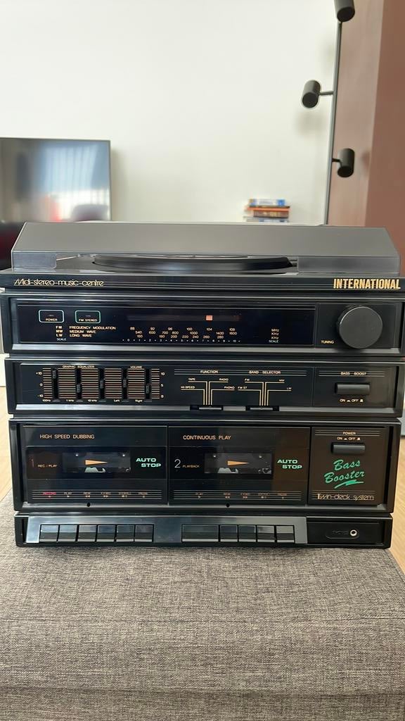 Chaine hifi  vintage, TV, Hi-fi & Vidéo, Enlèvement, Comme neuf